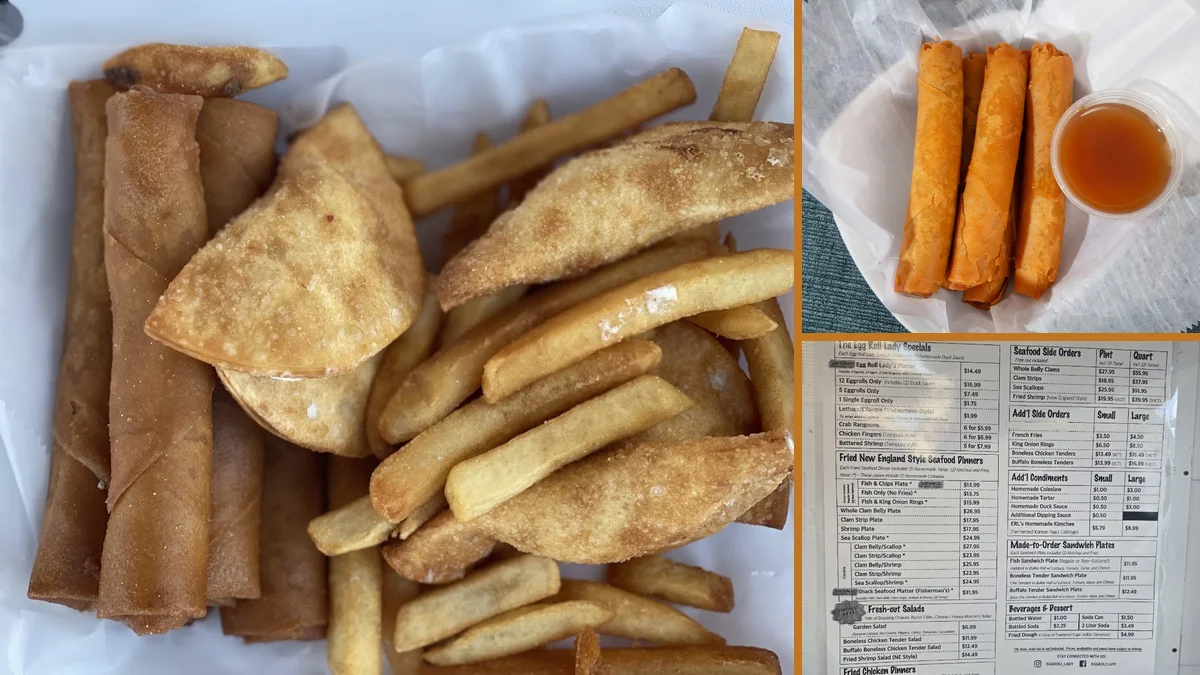 Seafood and Eggrolls in Worcester