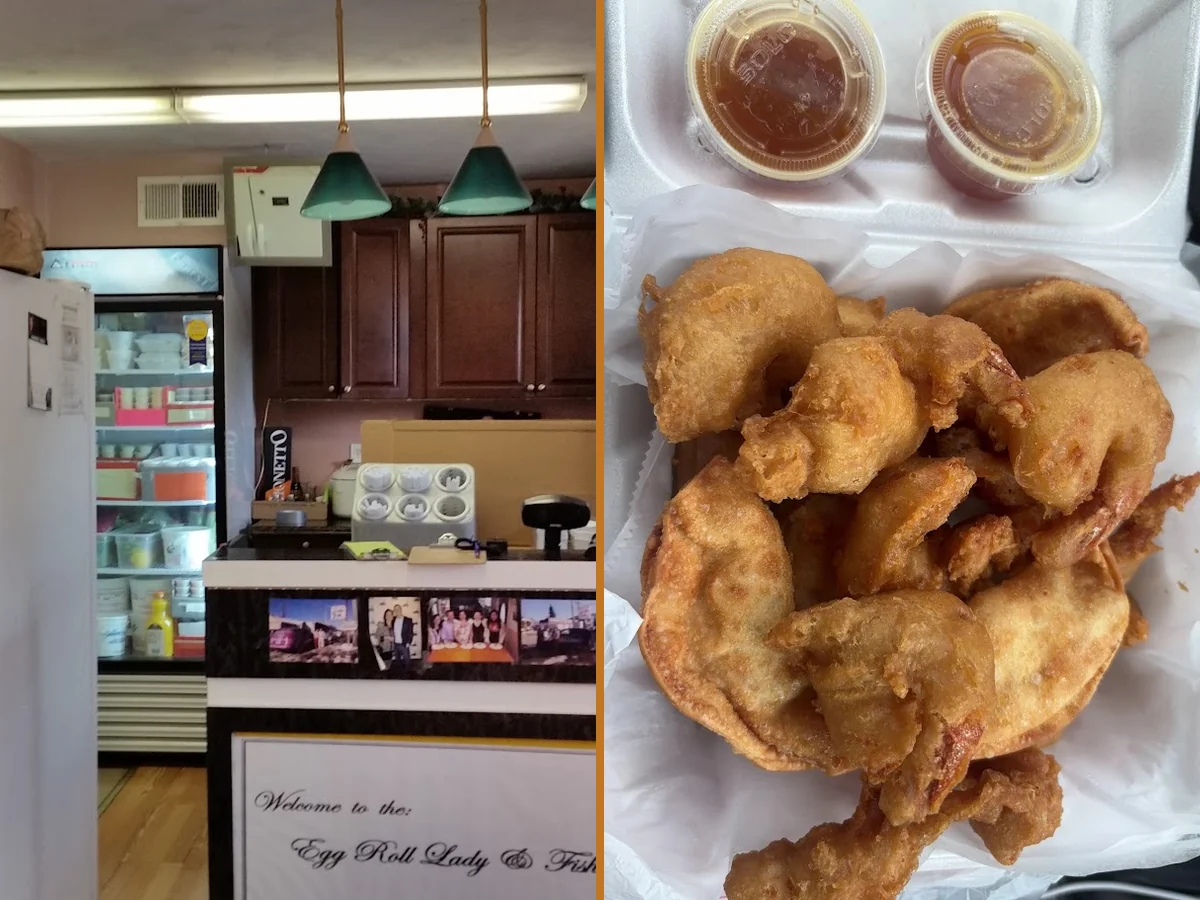 Homey seafood spot with quick-bite plates and seating.
